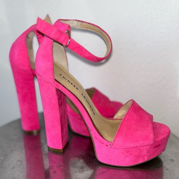 Chinese Laundry Shoes - 💖BARBIE HEELS💖 ONLY WORN ONCE!!!